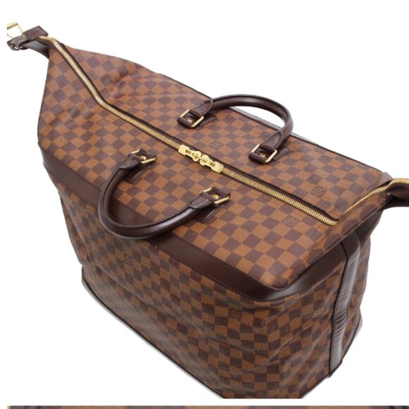 Authentic LOUIS VUITTON Damier Grimaud 45 Travel Bag #10 Rise-on - Picture 8 of 12